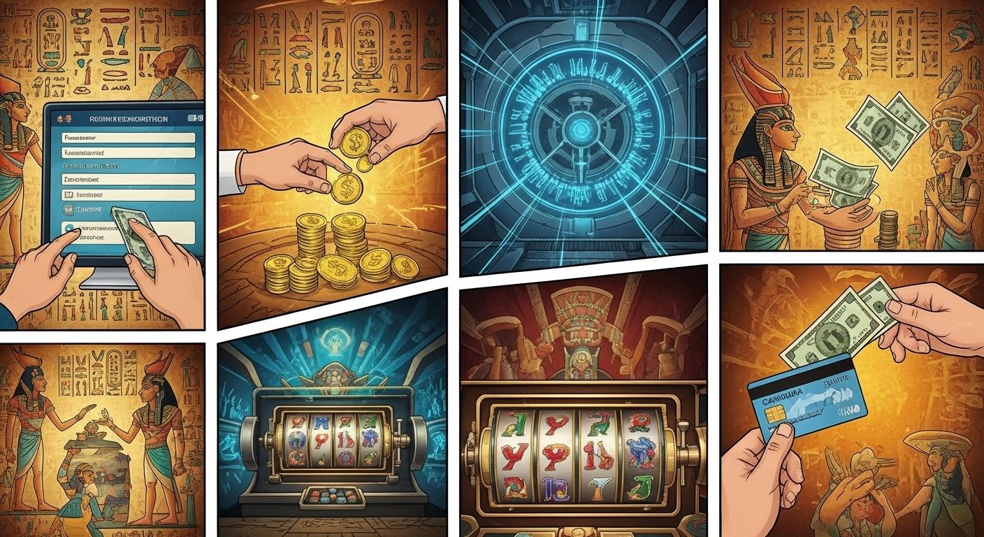 Step-by-step process to start betting in Book of Dead